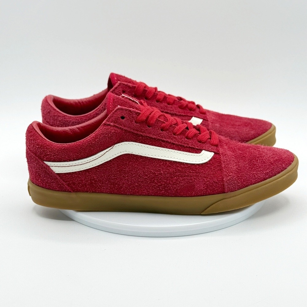 Vans Old Skool Lowpro 'Red Gum' / Size Mens 6.5, Womens 8.0
